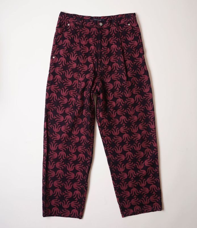 COGNOMEN JAQUARD DENIM PANTS - HOMEDICT